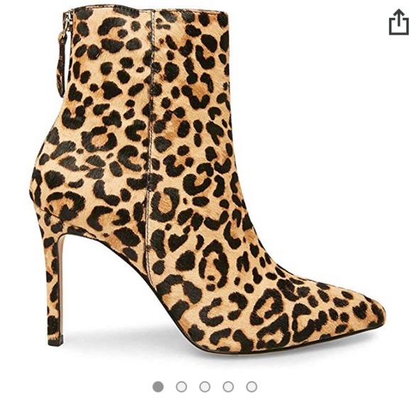 NEW! Steve Madden Calf Hair Booties - Picture 2 of 7